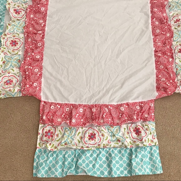 The Peanutshell Mila Crib Bedskirt - Picture 2 of 6
